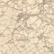 T�et� vojensk� mapov�n�, okol� Pivon�, 1894