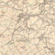 Třetí vojenské mapování, okolí Pivoně, 1894