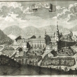 Klášter - Mědirytina Johann Steidlin 1731
