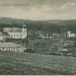 Kompletn� panorama - kl�ter, �kola, pivovar 1921