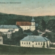 Panorama kl�ter, �kola, pivovar s popisky, 1921