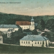 Panorama klter, kola, pivovar s popisky, 1921