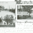 Nemanice 1899, Kostel, kola a tovrna na hlinkov vrobky