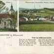 Nemanice 1929, Kostel, a pohled pes Nemanice na Novosedly a Mtnici
