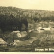 Hospoda, kl�ter a p�vodn� staven� nad n�m, 1930