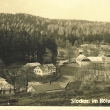 Hospoda, klter a pvodn staven nad nm, 1930