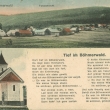 1910, Dělená pohlednice Vranova