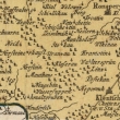 Plzeňský kraj - podrobnější verze předchozí mapy celých Čech, 1769, kromě Pivoně vidíme i Vranov, Valtířov, Skláře, Mnichov. zdroj VUGTK