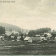 Pohled od Vranova, star� stodoly a p�vodn� cesta s alej�, 1926