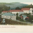 1895 Lysá hora, klášter a škola s četníkem