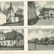Lu�ina 1925, Kostel s farou, �kola a hostinec
