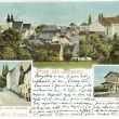 Celkový pohled, škola a nádraží 1902