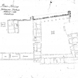 Skica pl�nu z�mku, p�dorys1930, SOA Plze�