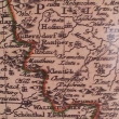 detail Seutterovy mapy �ech, kolem 1720